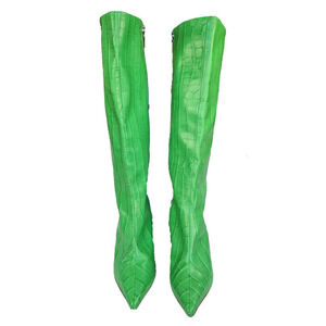 Schutz Asya Up Wedge Knee High Boots